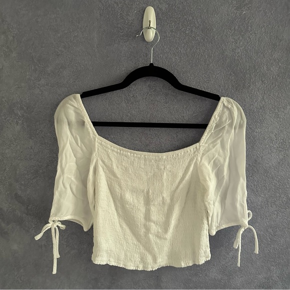 Express Crop Top (Used — Excellent) • Size: S - Picture 2 of 3